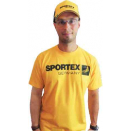 Sportex T-Shirt Tričko s veľkým logom - žlté Veľkosť: XL