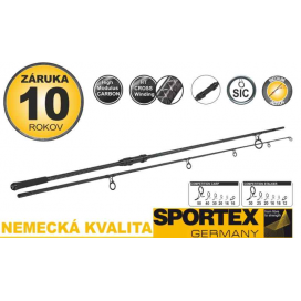 Kaporové prúty SPORTEX Competition Carp CS-4 2-diel 365cm / 2,75lbs