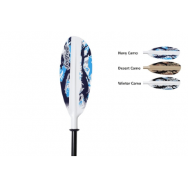 Pádlo FISHING PADDLE ALLOY 2pc 240cm Farba: Navy Camo
