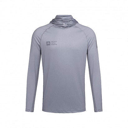Mikado Long Sleeve – Rybářská Mikina S Kuklou – S Uv/upf Filtrem – Šedá – Velikost 3xl – 1 Ks Mikado Long Sleeve – Rybářská Mikina S Kuklou – S Uv/upf Filtrem – Šedá – Velikost 3xl – 1 Ks