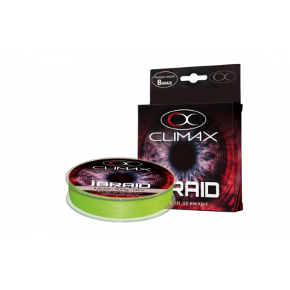 Pletená šnúra Climax iBraid neon-zelená 135m 
