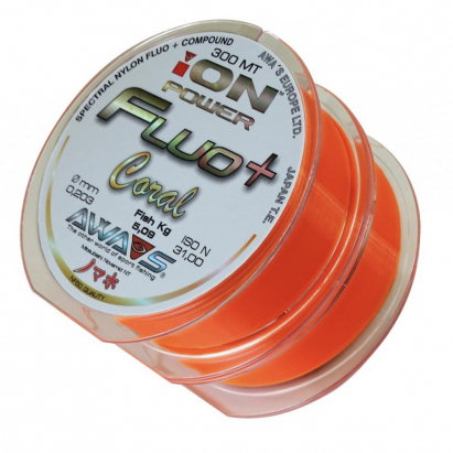 Awa-Shima Vlasec Ion Power Fluo + Coral 600m Awa-Shima Vlasec Ion Power Fluo + Coral 600m
