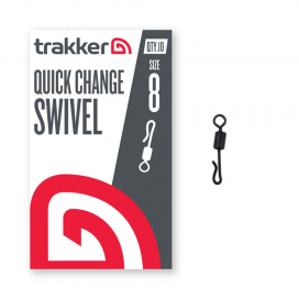 Nikl Trakker Products Trakker Obratlík Quick Change Swivel - Veľkosť 8