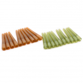 Taska závesky, krytky - Krytky proti zamotaniu krátke hnedé 35ks