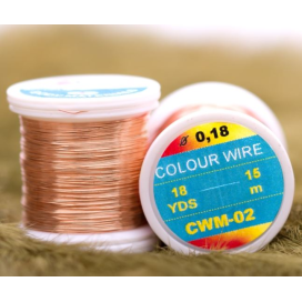 Hends krúžkovací drôtik Colour Wire 0,09mm 21,6m Medený