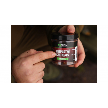 Nikl Rozpustné Criticals Boilie Kill Krill 250 ml