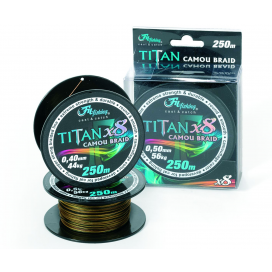 Filfishing sumcový Šnúra Titan Camou Braid 250m