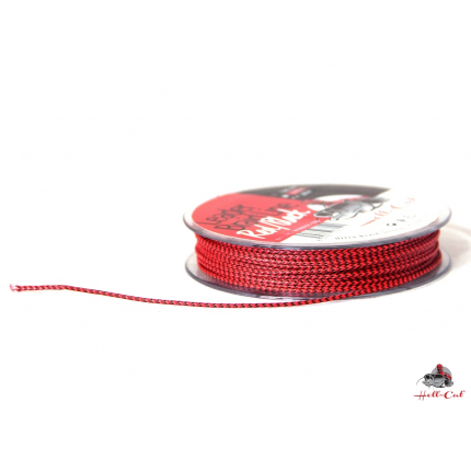 Splietané šnúra Hell-Cat - Leader Braid Line Red / Black 20m