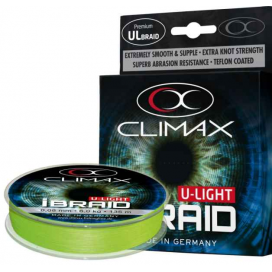 Pletená šnúra Climax iBraid U-Light neon-zelená 135m Priemer: 0,08mm / 6kg