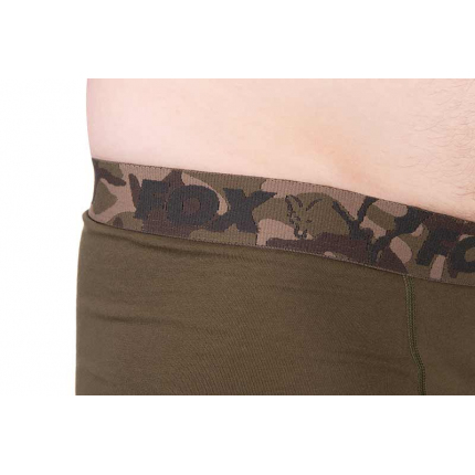 Fox Boxer Shorts - Khaki/Čierna