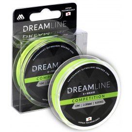 Mikado pletená šnúra dreamline competition 0.18mm/18.32kg/10m fluo zelená 1 cievka Mikado pletená šnúra dreamline competition 0.18mm/18.32kg/10m fluo zelená 1 cievka
