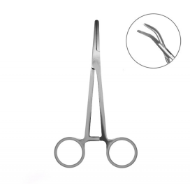 Delphin Pean Zahnutý Forceps 18cm Delphin Pean Zahnutý Forceps 18cm