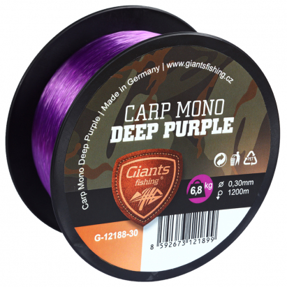Giants fishing Vlasec Carp Mono Deep Purple | 1200m / 0,35mm Giants fishing Vlasec Carp Mono Deep Purple | 1200m / 0,35mm
