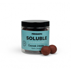 Rozpustné boilie 250ml - Česnek 24mm