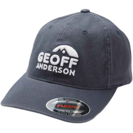 Šiltovka Geoff Anderson Flexfit Washed modrá 3D logo 