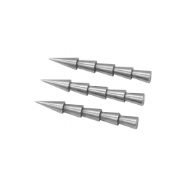 Mikado zarážka na nástrahy vyrovnávanie wolfram jaws 16mm/0.89g 3 ks