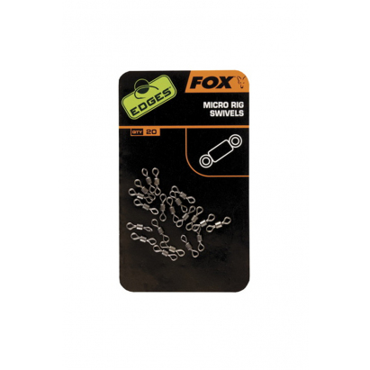 Fox Obratlík Edges Micro Rig Swivels 20ks
