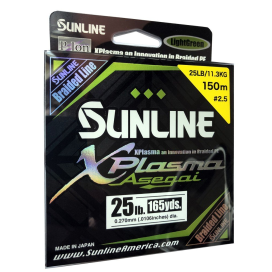 Sunline Šnúra XPlasma Asegai 150m 0,270mm 11,3kg LGR