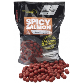 Mass Baiting Boilies Spicy Salmon 3kg 14mm Mass Baiting Boilies Spicy Salmon 3kg 14mm