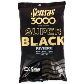 Sensas Kŕmenie 3000 Super Black 1kg