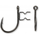 Black Cat Háčiky Claw Single Hook DG Coating 5ks 3g 8/0
