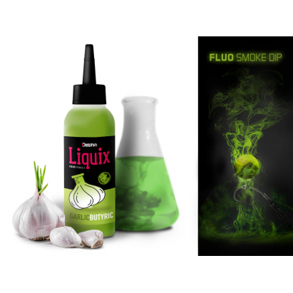 Delphin Fluo Dip D Snax Liquix 100 ml Cesnak Butyric Delphin Fluo Dip D Snax Liquix 100 ml Cesnak Butyric
