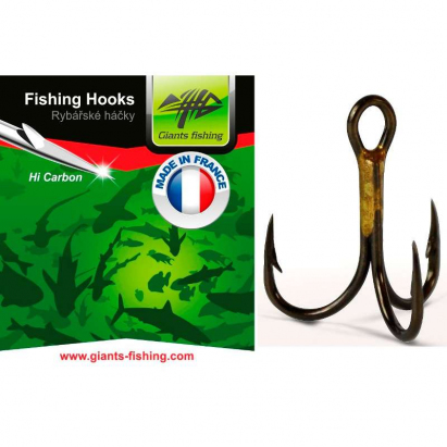 Giants Fishing Trojháčiky 1X Strong 100ks Giants Fishing Trojháčiky 1X Strong 100ks