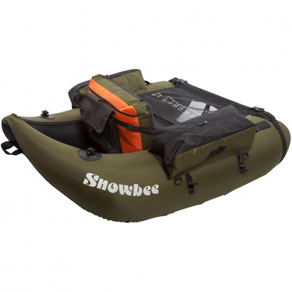 Snowbee Belly Boat Classic Float Tube Kit Olivovo zelená/Čierna