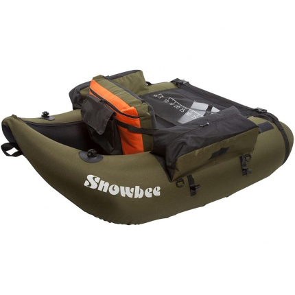 Snowbee Belly Boat Classic Float Tube Kit Olivovo zelená/Čierna