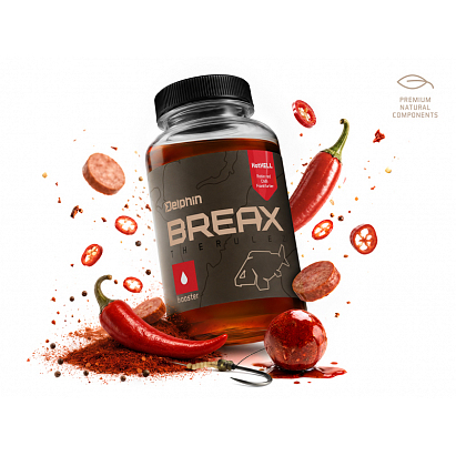 Delphin Booster BreaX HotHELL Robin Red Chilli Fr.Klobása 250 ml Delphin Booster BreaX HotHELL Robin Red Chilli Fr.Klobása 250 ml