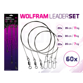 Set volfrámových laniek BOMB! S staval. a karabinkou