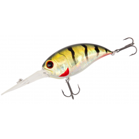 Mikado Wobler Crazy Crank 62mm/19.7g/green Perch Plovoucí 1 Ks