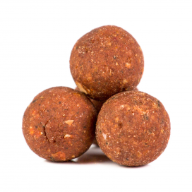 Mikbaits big pack - Trvanlivé boilies 20kg Kr. Huniačik + Jahoda Exclusive 20mm