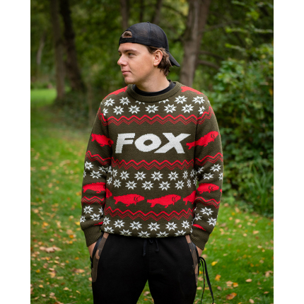 Fox Svetr Xmas Jumper
