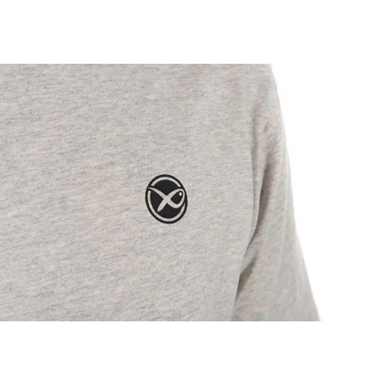 Matrix Mini Logo Tričko – Sivé