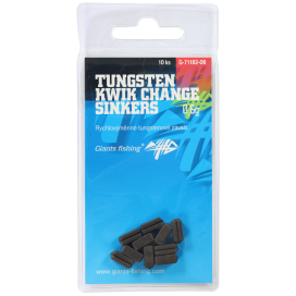 Giants fishing Rýchlovýmenné ťažidlá Tungsten Kwik Change Sinkers 10ks|0,6g