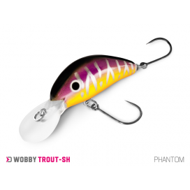 Delphin Wobler WOBBY TROUT-SH Phantom 4 cm 4 g Delphin Wobler WOBBY TROUT-SH Phantom 4 cm 4 g