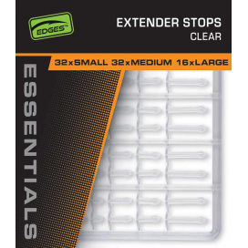 Fox Zarážky Edges Essentials Extender Stops 2 ks Clear Fox Zarážky Edges Essentials Extender Stops 2 ks Clear