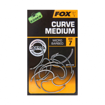 Fox Háčiky Edges Armapoint Curve Shank Medium 4 Fox Háčiky Edges Armapoint Curve Shank Medium 4