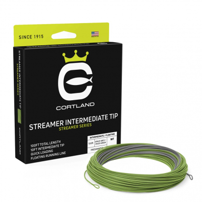 Cortland muškárska šnúra Streamer Intermediate Tip Space Grey/Moss Green|WF6I 100ft Cortland muškárska šnúra Streamer Intermediate Tip Space Grey/Moss Green|WF6I 100ft
