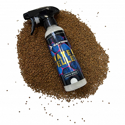 BaitNow Liquid Method Feeder Water Pellet White Gold 250ml