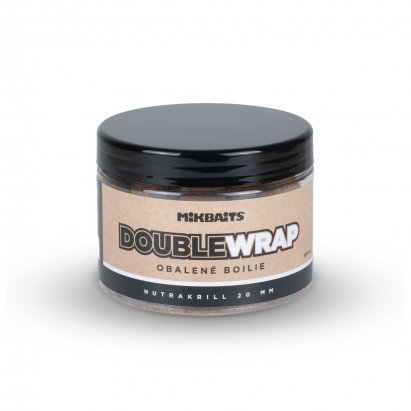 Mikbaits ManiaQ Double Wrap Boilie NutraKRILL 500ml 20mm