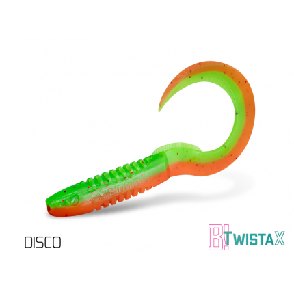 Umelá nástraha Delphin TwistaX Eeltail UVs / 5ks 15cm/TUNA