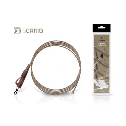 Návazec Delphin sCAMO Leadcore + PinC WOODZ / 3ks