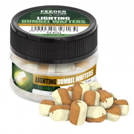 Lighting Dumbel Wafters - 15 g/8x12 mm/Tygří ořech