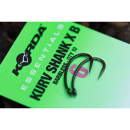 Korda Háčky Essentials Kurv X Barbless 10 ks