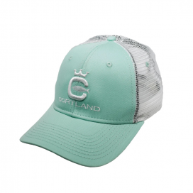 Cortland kšiltovka Overseas Sideline Mesh Cap|Cool Mint/White