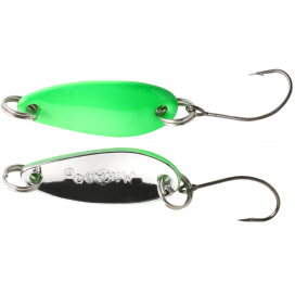Mikado trblietka mini spoon 2.4cm/1.5g zelená fluo strieborná 1 ks Mikado trblietka mini spoon 2.4cm/1.5g zelená fluo strieborná 1 ks