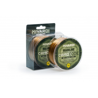 Akcia Mivardi vlasec CamoCODE Mainline 0,355 mm 600 m