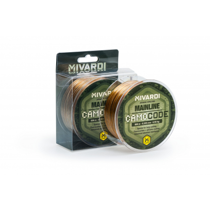 Akcia Mivardi vlasec CamoCODE Mainline 0,355 mm 600 m